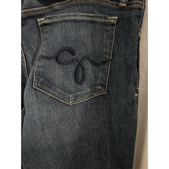 Guess Mid Rise Boot Cut Blue Jeans Sz 32 Stretch Vintage 90’s - Picture 4 of 7